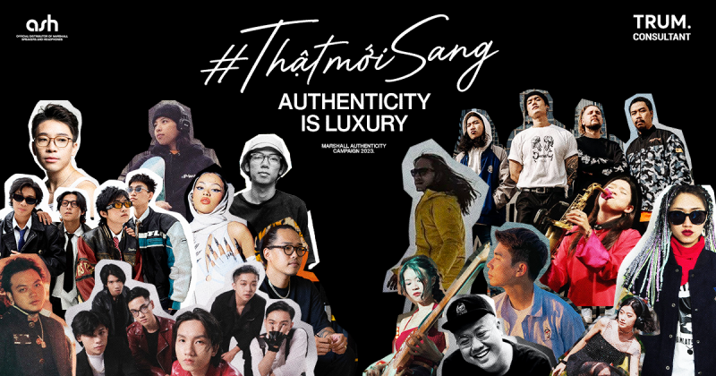 Marshall Authentic 2023 - Authenticity is Luxury Campaign